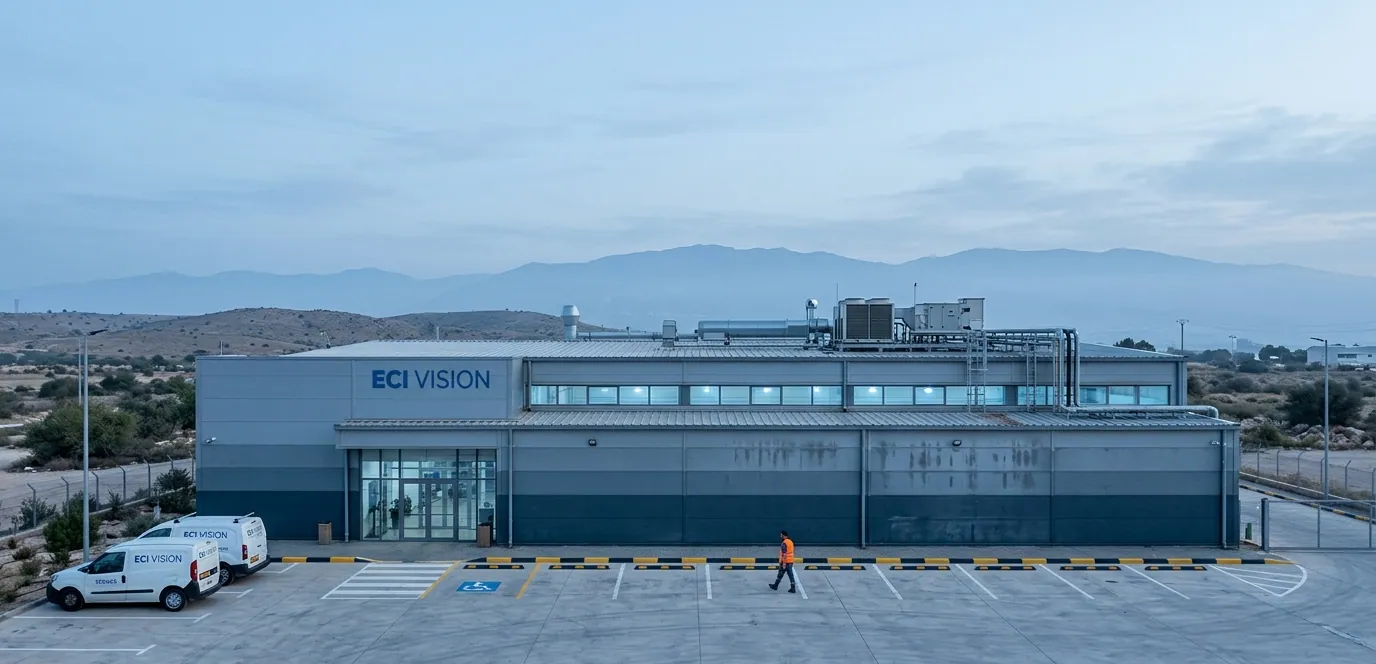 ECI Vision facility at the Northern Industrial Park, Kiryat Shmona